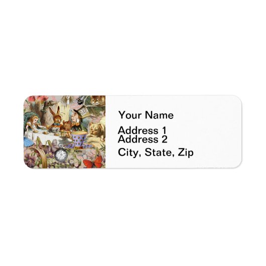 Alice im Wunderland Tee Party Kunst (Vorne)