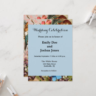 Alice im Wunderland Tee Party Kunst Einladung