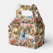 Alice im Wunderland Tee Party Kunst Geschenkschachtel (Rückseite)