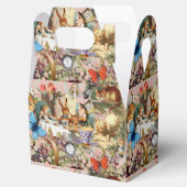 Alice im Wunderland Tee Party Kunst Geschenkschachtel (Geöffnet)