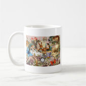 Alice im Wunderland Tee Party Kunst Kaffeetasse (Links)