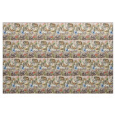 Alice im Wunderland Tee Party Kunst Stoff (Fat Quarter (45,7 x 55,9 cm))