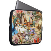 Alice im Wunderland Tee Party Laptopschutzhülle (Vorne Rechts)