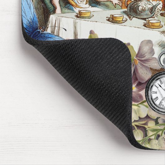 Alice im Wunderland Tee Party Mousepad (Ecke)