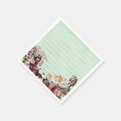 Alice im Wunderland Tee Party Napkins Serviette (Ecke)