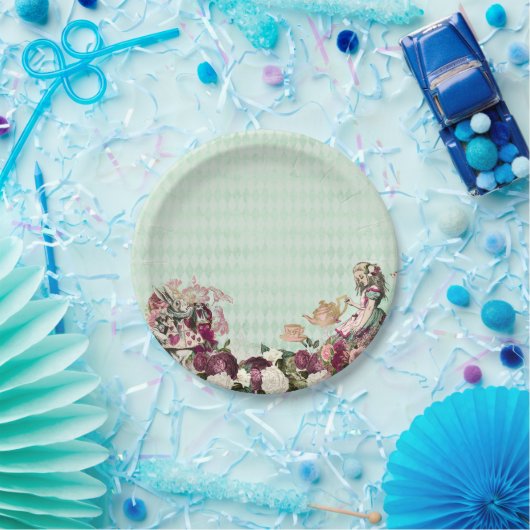 Alice im Wunderland Tee Party Paper Teller (Party)