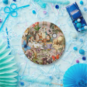 Alice im Wunderland Tee Party Pappteller (Party)