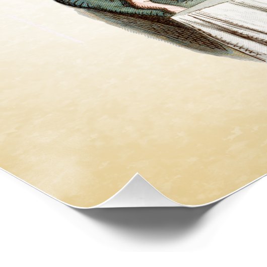 Alice im Wunderland - Tee-Party - Sie sind ganz Poster (Ecke)