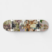 Alice im Wunderland Tee Party Skateboard (Horizontal)