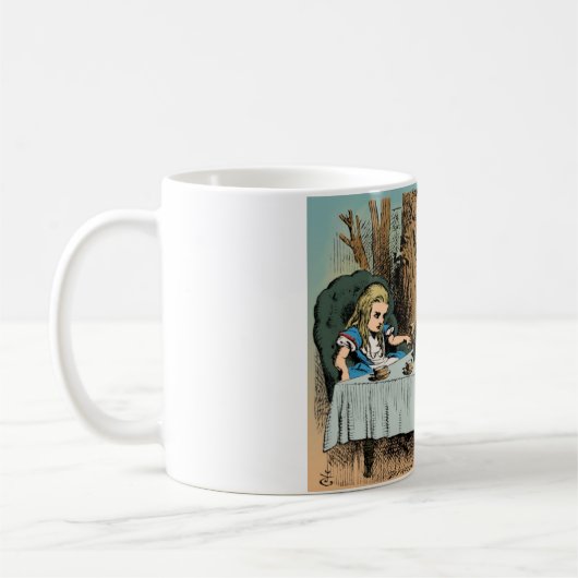 Alice im Wunderland Tee Party Tasse (Links)