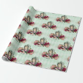 Alice im Wunderland Tee Time Wrapping Paper Geschenkpapier (Ungerollt)
