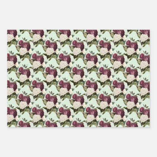 Alice im Wunderland Tee Time Wrapping Paper Sheets Geschenkpapier Set (Vorderseite 2)