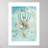 Alice im Wunderland Tee um vier Uhr Poster (Vorne)