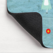 Alice im Wunderland Teetasse Mousepad (Ecke)