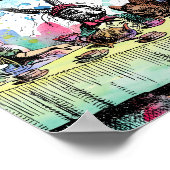 Alice im Wunderland - Teezeit Poster (Ecke)