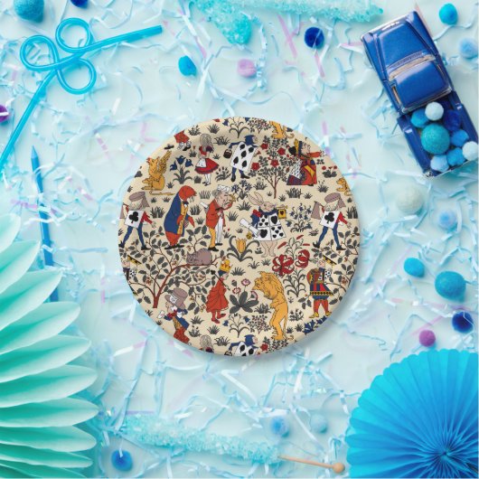 Alice im Wunderland Teller für kleine Papiere (Party)