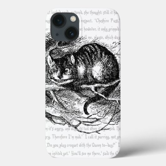 Alice im Wunderland | The Cheshire Cat Case Mate i (Rückseite)