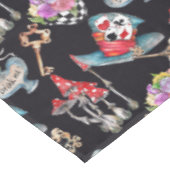 Alice im Wunderland Theme Tischdecke (Schrägansicht)