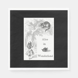 Alice im Wunderland Themed Party Paper Napkins Serviette