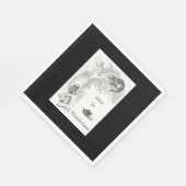 Alice im Wunderland Themed Party Paper Napkins Serviette (Ecke)