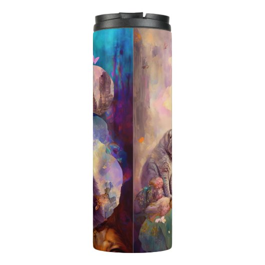 Alice im Wunderland Thermosbecher (Rückseite)