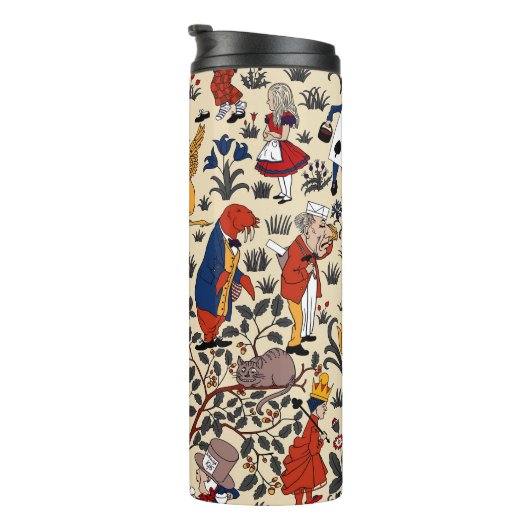 Alice im Wunderland Thermosbecher (Nach rechts gedreht)