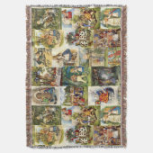 Alice im Wunderland Throwdecke Decke (Vorderseite Vertikal)
