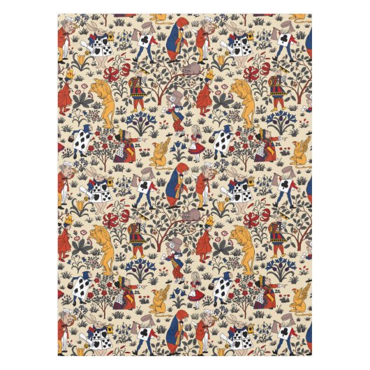 Alice im Wunderland Tischdecke (Vorderseite)