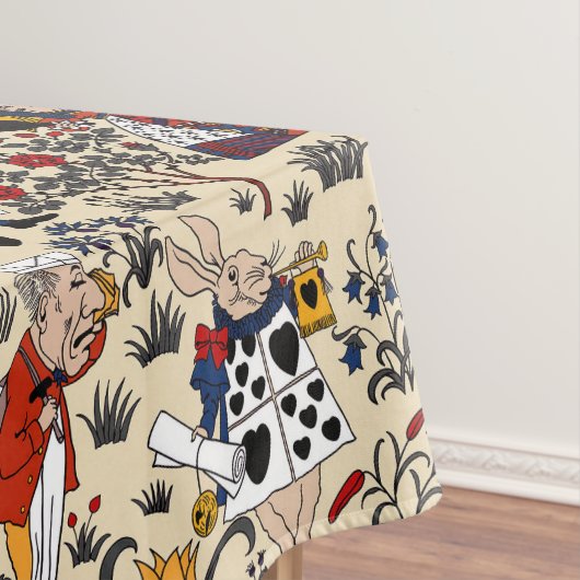 Alice im Wunderland Tischdecke (Beispiel)