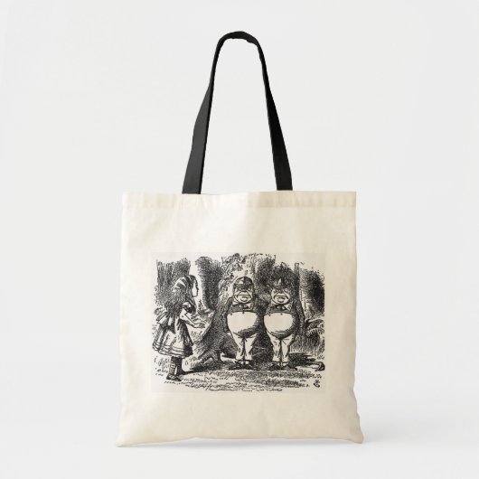 Alice im Wunderland Tragetasche (Vorne)