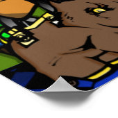 Alice im Wunderland trifft Zauberer von oz Poster (Ecke)