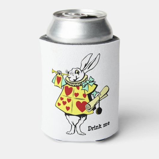 Alice im Wunderland "Trink mich" Dosenkühler (Kanne Rückseite)