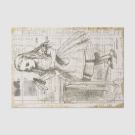 Alice im Wunderland trinke mich Vintage Enttäuschu Seidenpapier