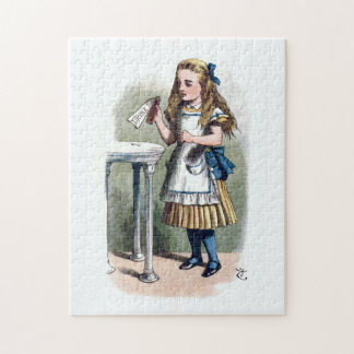 Alice im Wunderland trinken mich Puzzle