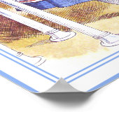 Alice im Wunderland - trinken Poster (Ecke)