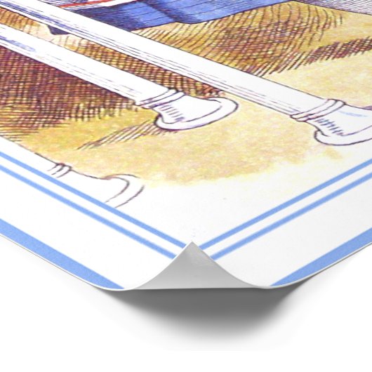 Alice im Wunderland - trinken Poster (Ecke)