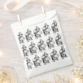 Alice im Wunderland trinkt mir Gastgeschenk Tasche Geschenktütchen (Ausgeschnitten)