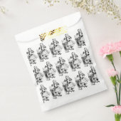 Alice im Wunderland trinkt mir Gastgeschenk Tasche Geschenktütchen (Versiegelt)