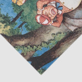 Alice im Wunderland TwiddleDee Dum Decoupage Seidenpapier (Ausschnitt)