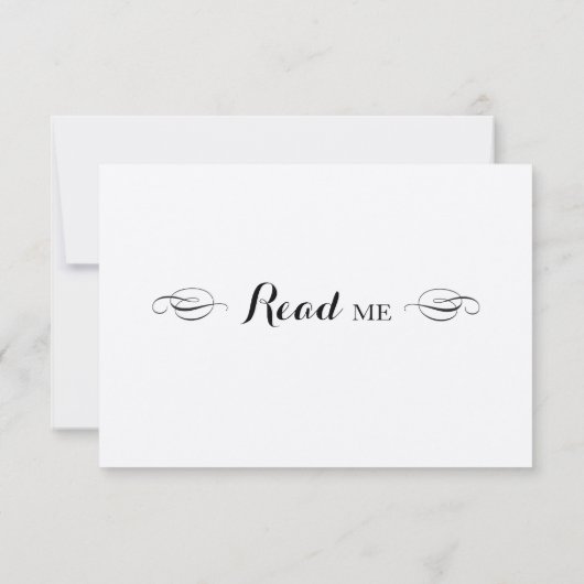 Alice im Wunderland-UAWG-Antwortkarte RSVP Karte (Rückseite)