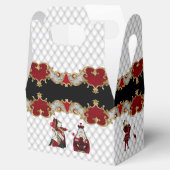 Alice im Wunderland über Krimson und White Geschenkschachtel (Geöffnet)