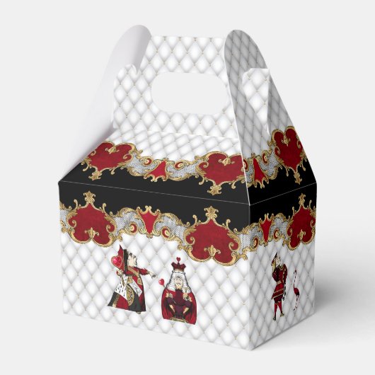 Alice im Wunderland über Krimson und White Geschenkschachtel (Vorderseite)