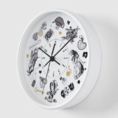 Alice im Wunderland Uhr (Winkel)