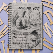 Alice im Wunderland und die Catterpillar Notizblock