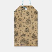 Alice im Wunderland und die Herzogin Geschenkanhänger (Rückseite)