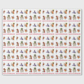 Alice im Wunderland und Freunde Geschenkpapier (Flach)