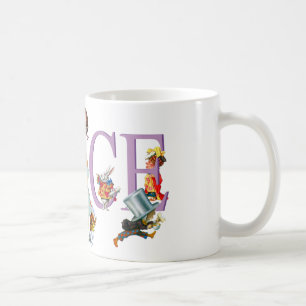Alice im Wunderland und Freunde Kaffeetasse