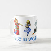 ALICE IM WUNDERLAND UND FREUNDE KAFFEETASSE (Vorderseite Links)