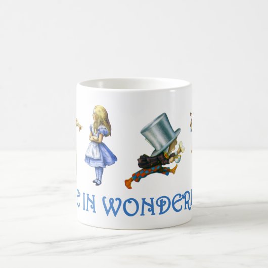 ALICE IM WUNDERLAND UND FREUNDE KAFFEETASSE (Mittel)