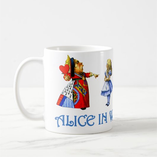 ALICE IM WUNDERLAND UND FREUNDE KAFFEETASSE (Links)